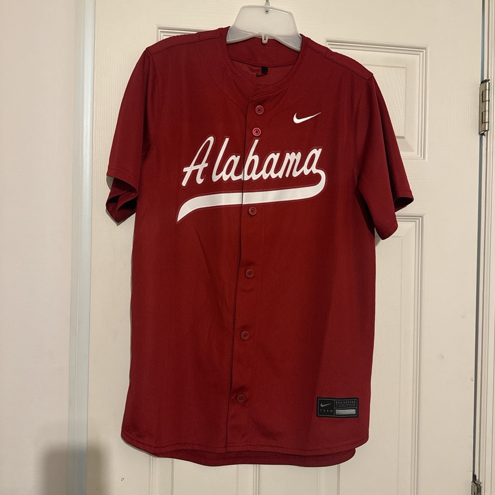 Nike Red Alabama Jersey Shirt